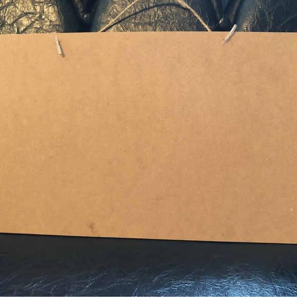 7529 Spring Carrot Patch VTG Blue Farm Truck Wood Sign Glittery Blue. - Picture 5 of 9